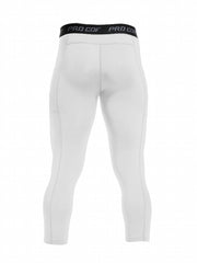 Men's Solid Pocket Leggings Active Quick Drying Sports Compression Pants