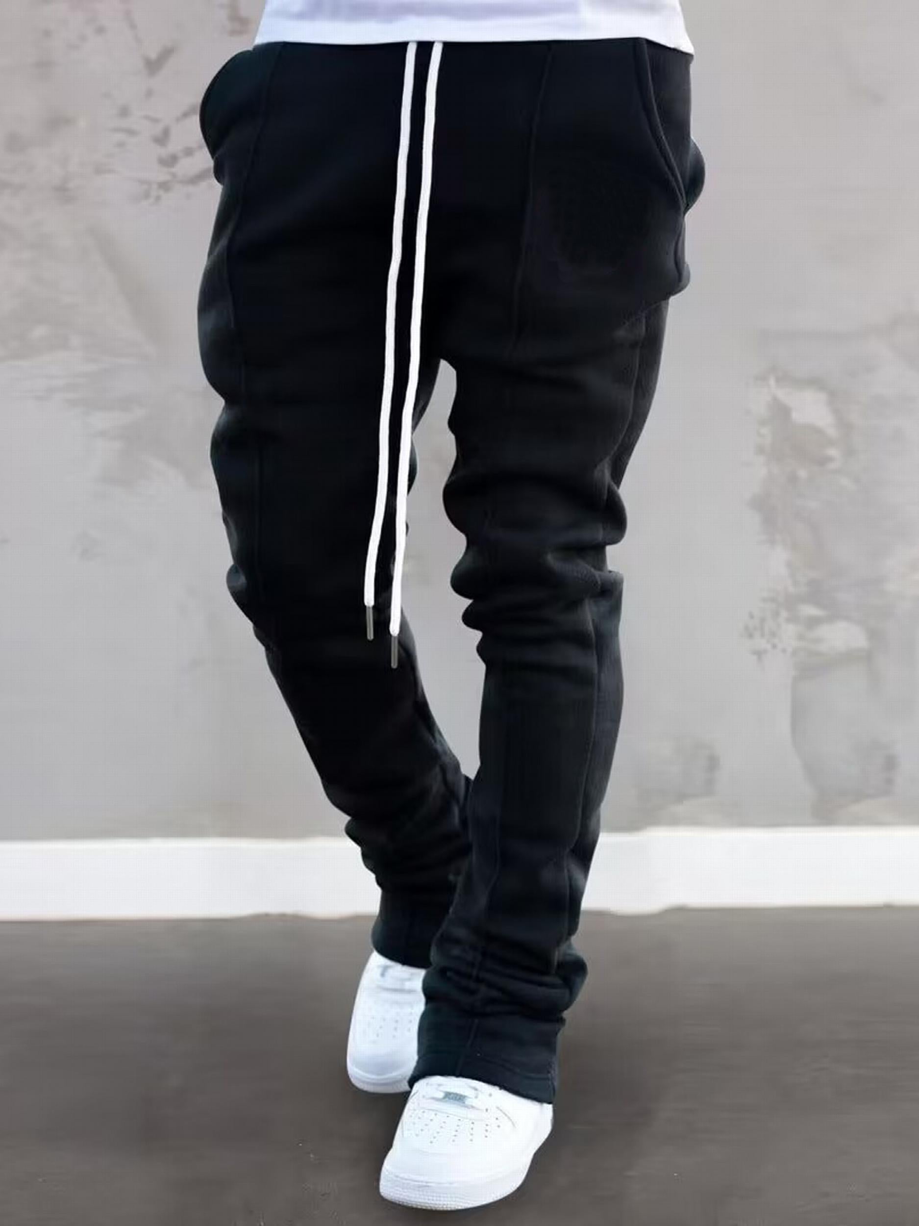 Men's Breathable Comfy Pants for Spring Fall Outdoor Casual