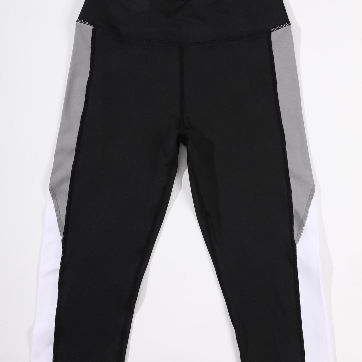 High Stretch Block Yoga Pants Hip Lifting Leggings