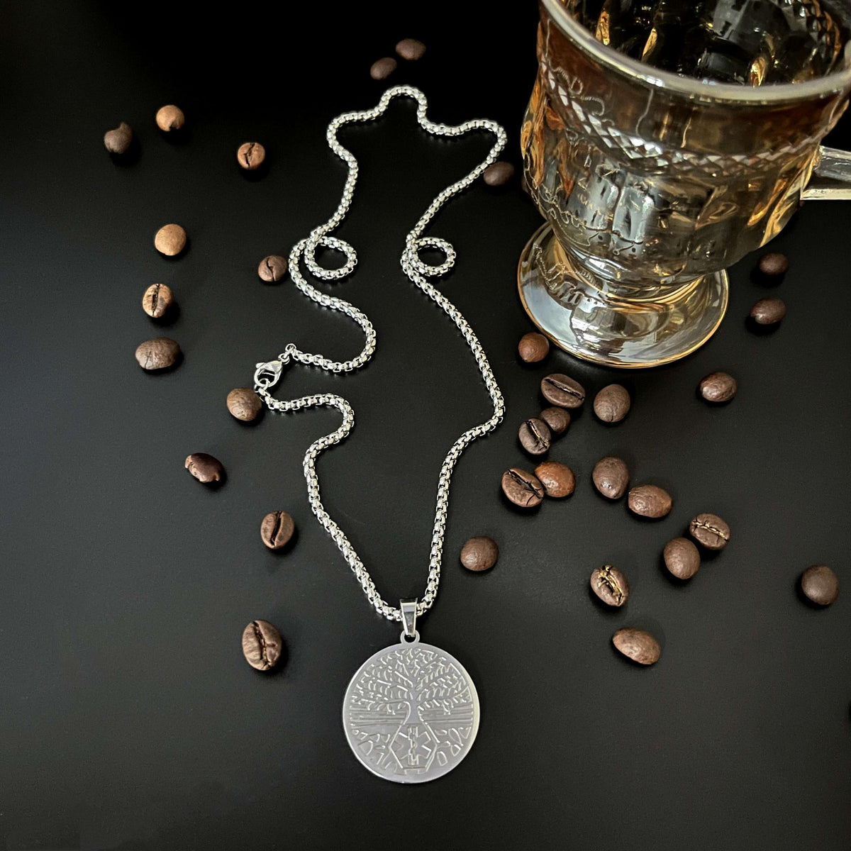 Stainless Steel Necklace Men's Party Jewelry