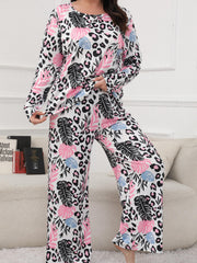  Allover Print Lounge Set