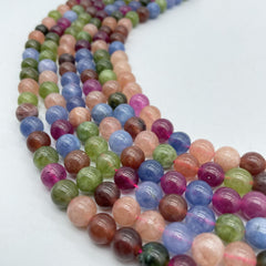 Tourmaline Loose Beads Candy Color Crystal Beads for Jewelry Making