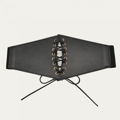 Women Corset Belt Wide Elastic Tie Belt For Dress
