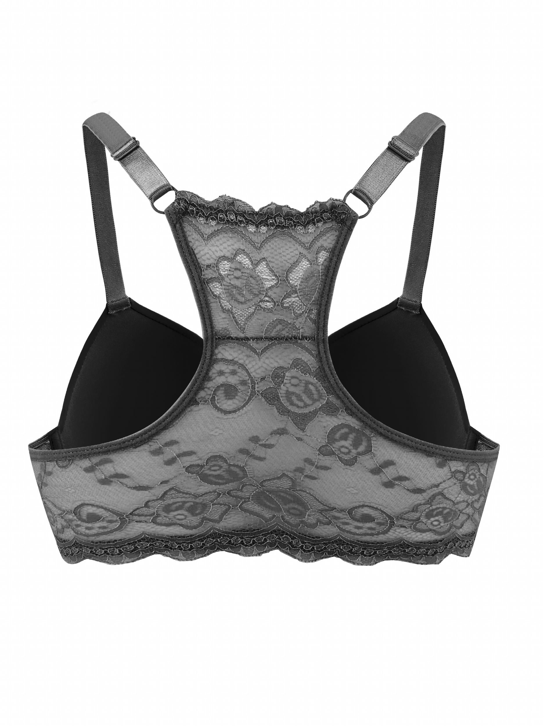 Bra Women's Racer Back Full Cover T shirt Bra