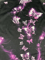 Butterfly Print Princess Dress for Girls