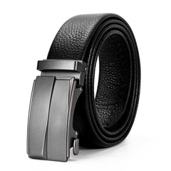 Men's Automatic Buckle Leather Belt Business Casual Belt