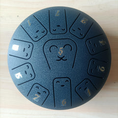 15 75 Cm 11 Tone Steel Tongue Drum Percussion Instrument