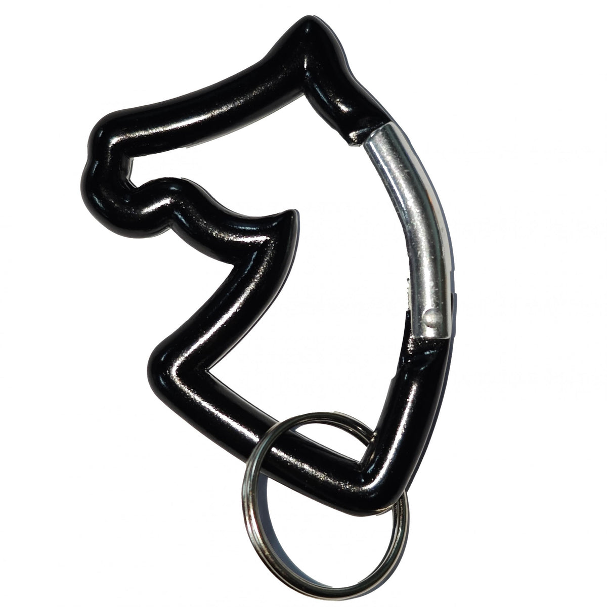 Outdoor Aluminum Carabiner Buckle Luggage Horse Head Key Chain