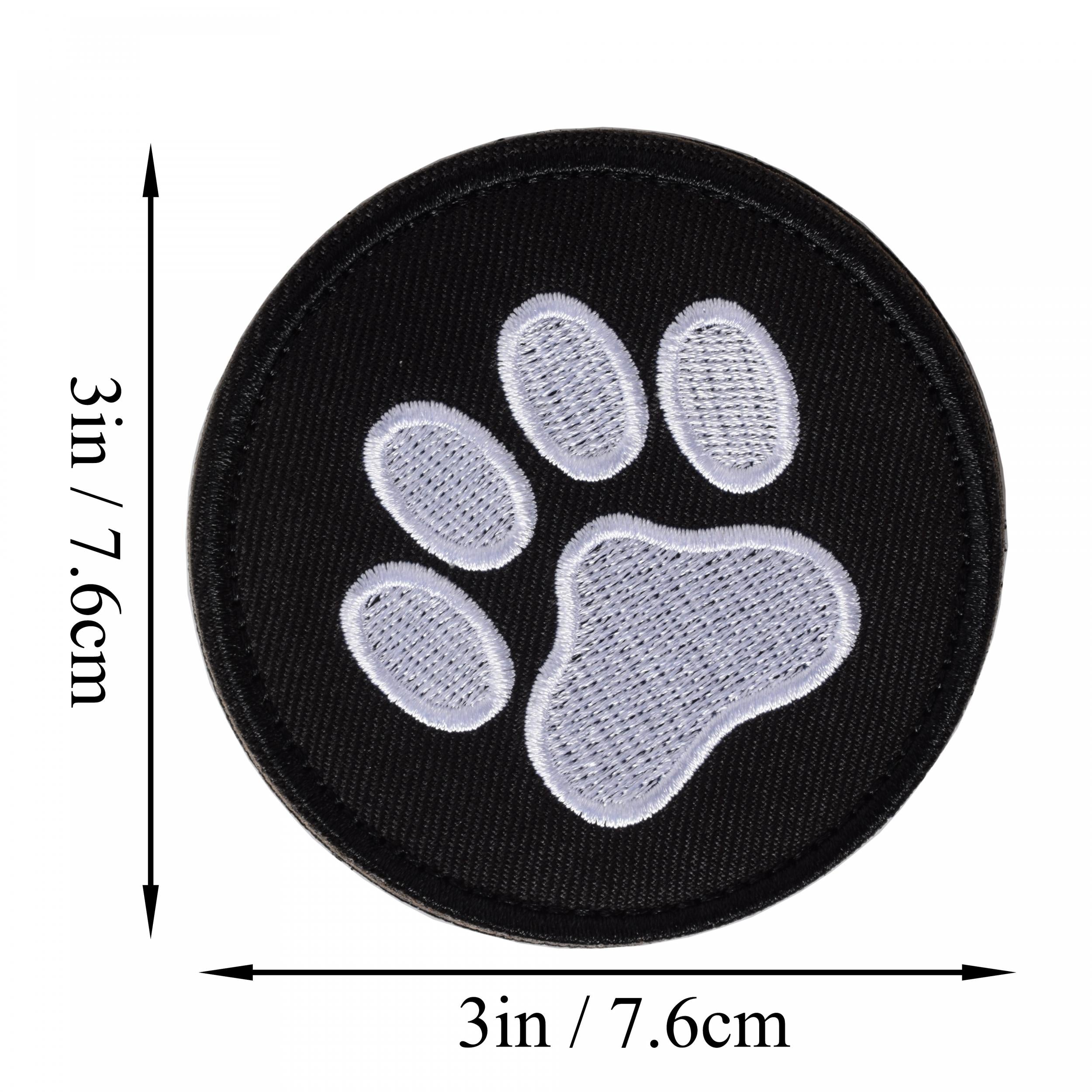 J CARP Service Dog Patches Tactical Pet In Training Embroidered Patch