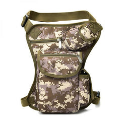 Canvas Drop waist bags Leg pack bag Men belt bicycle Large Capacity Waist Bags