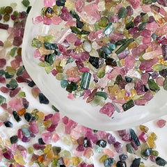 Rainbow Tourmaline Chips 50g 3-7mm Healing Balance Energy Reiki Wicca