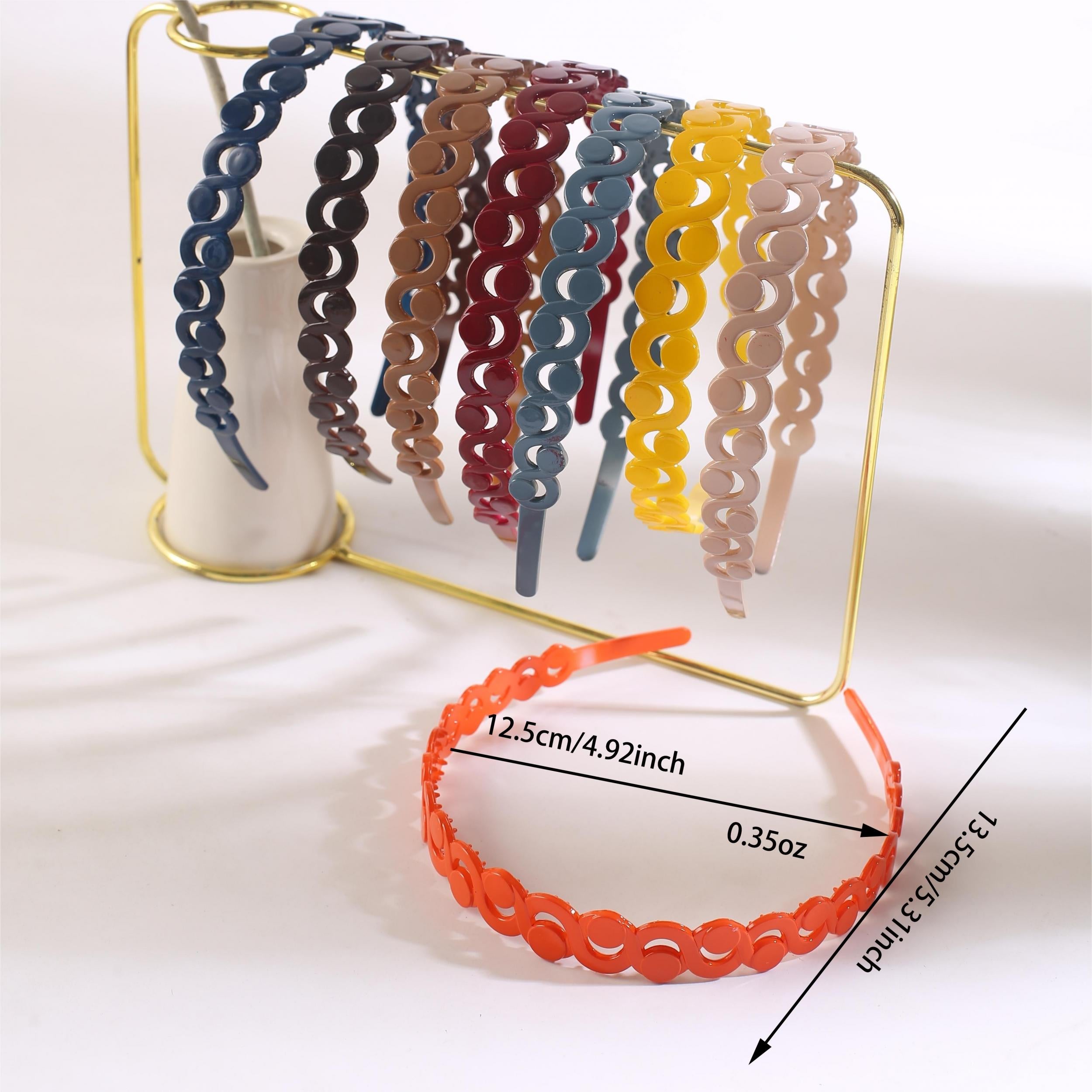 Colorful Hair Accessories Hair Hoops for Washing Face Spa Women's Head Hoops