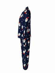 Christmas Lounge Set Long Sleeve Top & Pants Women's Sleepwear