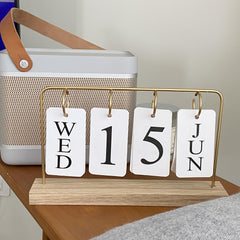 Creative DIY Desktop Calendar Office Decoration Holiday Calendar