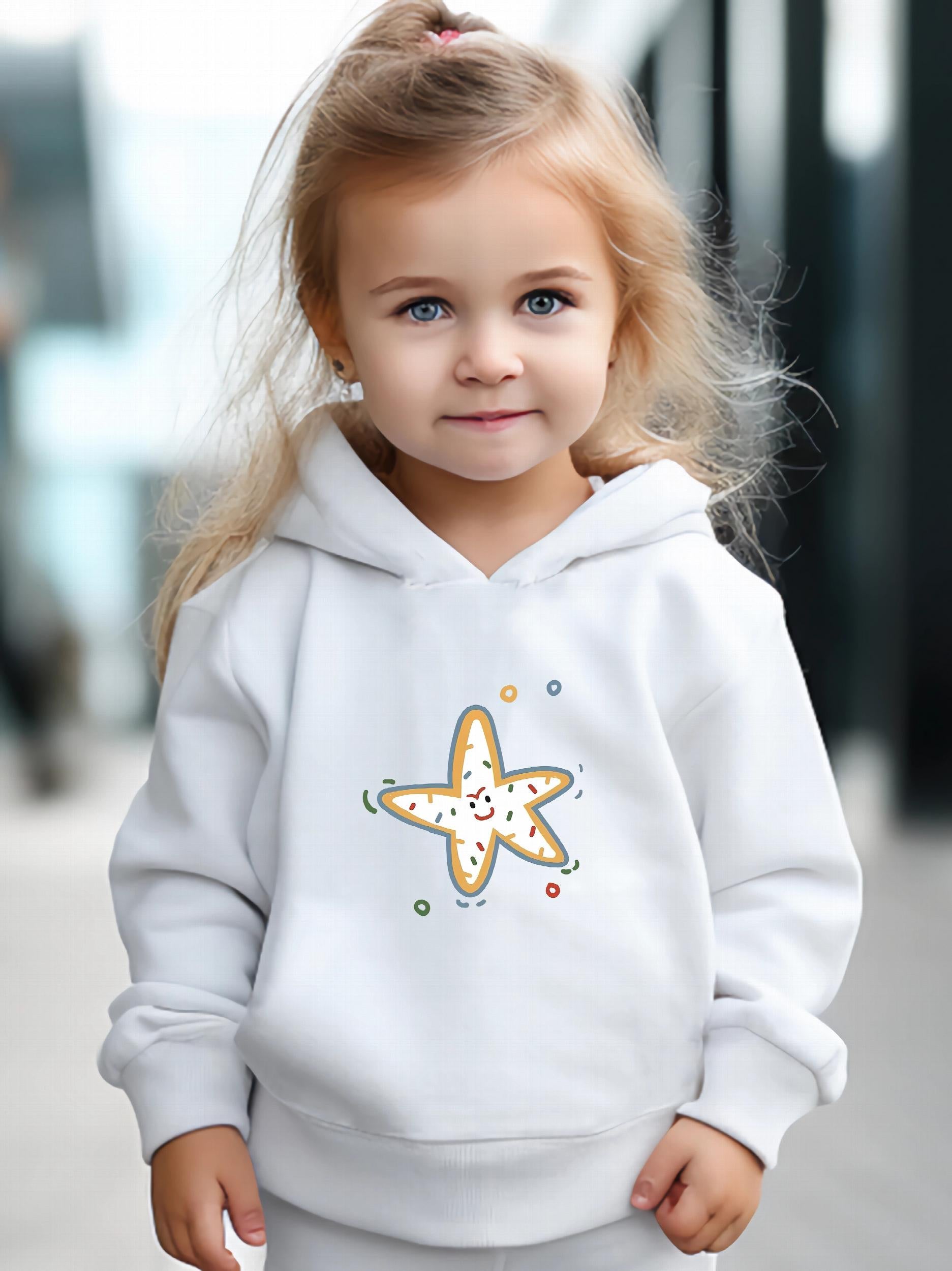 Star Graphic Girls Activewear Set For Sports