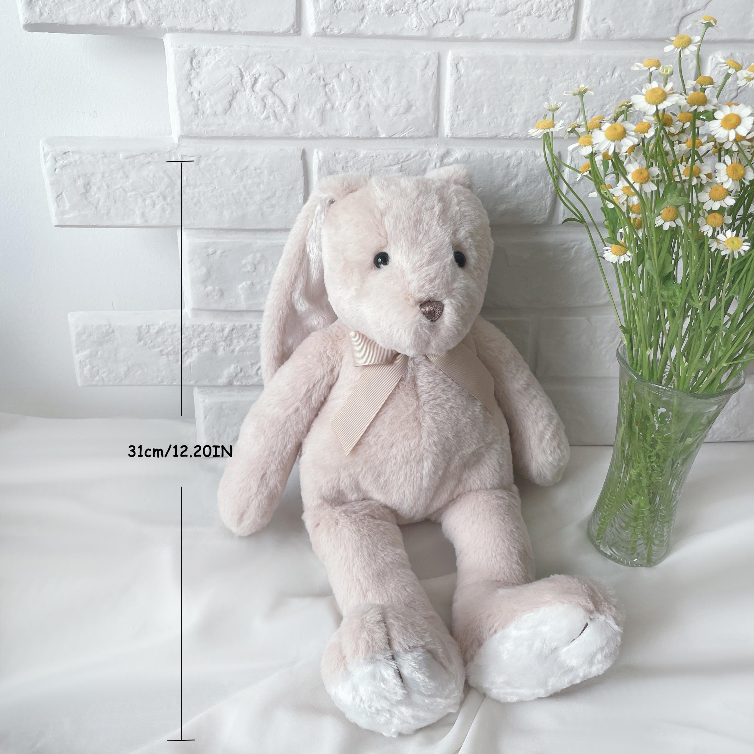 Children's Bunny Rabbit Plush Toy Beige Birthday Gift