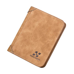 Men's Slim Bifold Wallet RFID Blocking Minimalist Front Pocket Wallet