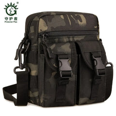 600D Nylon Crossbody Shoulder Bag MOLLE Range Tactical Bag