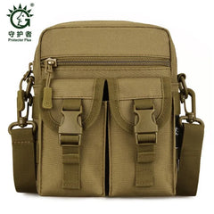 600D Nylon Crossbody Shoulder Bag MOLLE Range Tactical Bag