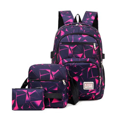 Kids Starry Sky School Bag Set 3pcs/ Backpacks