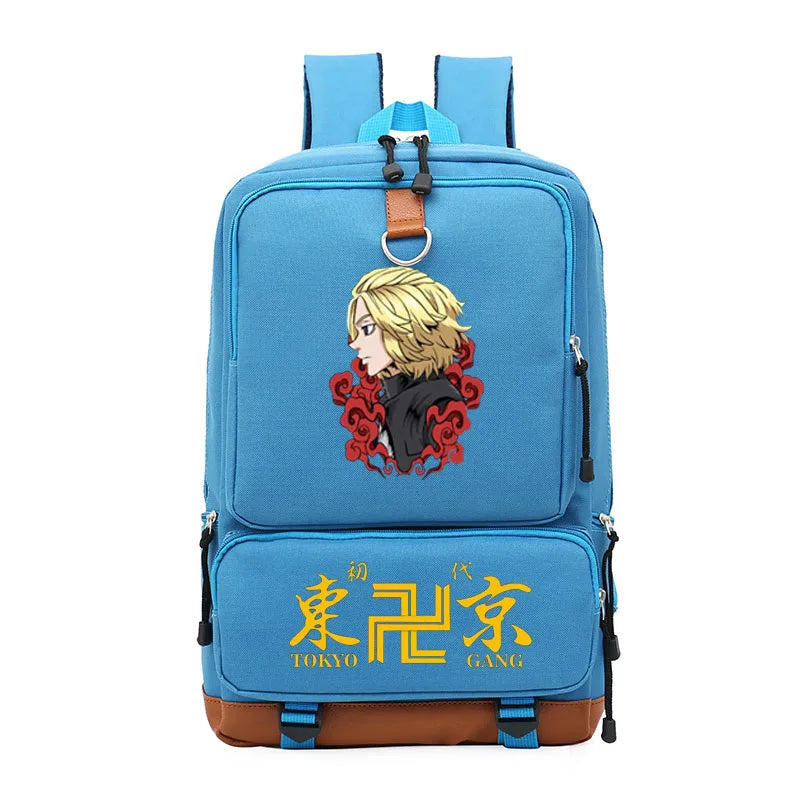 Tokyo Revengers Backpack Kids Boys Girls School Pattern Laptop Bag