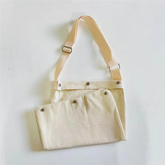 Vintage Heart Canvas Travel Bag