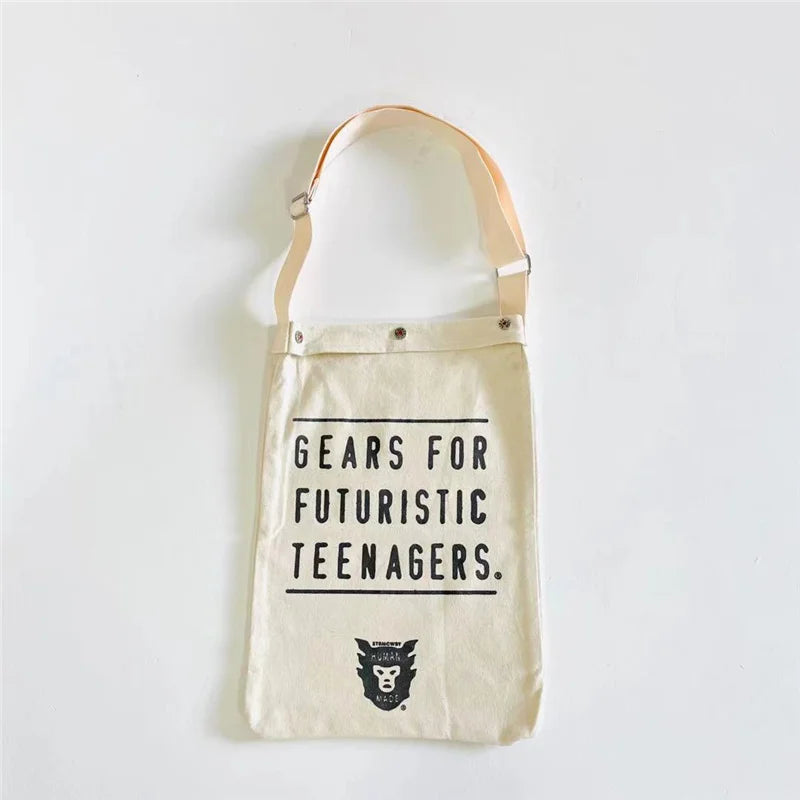 Vintage Heart Canvas Travel Bag