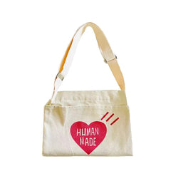 Vintage Heart Canvas Travel Bag