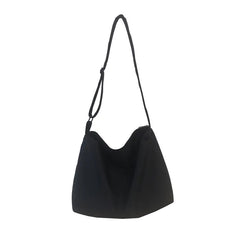 Unisex Nylon Shoulder Bag, Large Capacity Crossbody Wallet for Men and Women