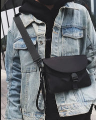 Versatile Hip Hop Messenger Bag Multicolor Outdoor Backpack