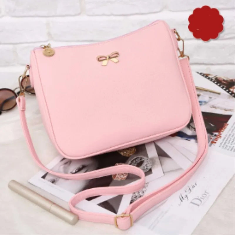 Vintage Bow Small Handbags Women Evening Clutch