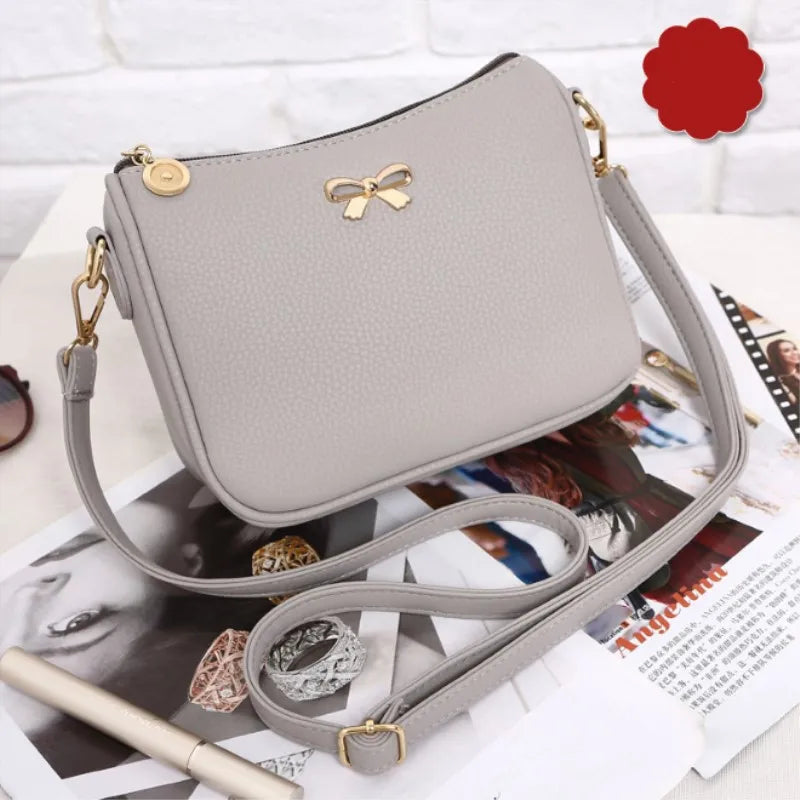 Vintage Bow Small Handbags Women Evening Clutch