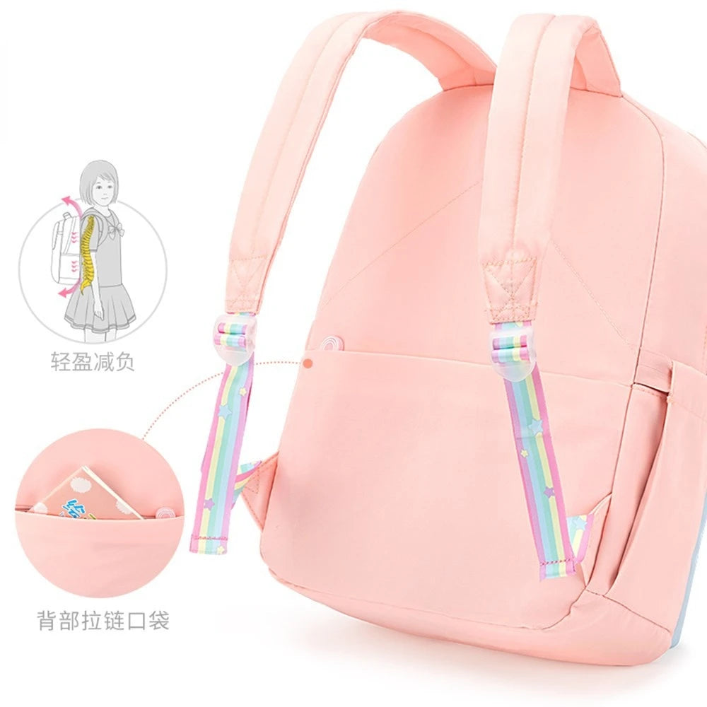 Waterproof Girls School Backpack Orthopedic Kids Mochila