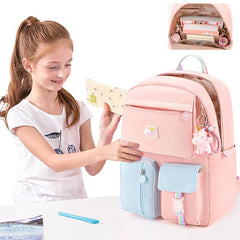 Waterproof Girls School Backpack Orthopedic Kids Mochila