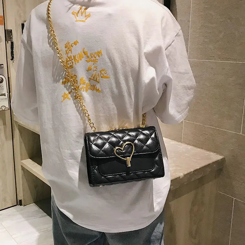 Women Mini Bag Ins Fire Shoulder Messenger Small Chain Bag