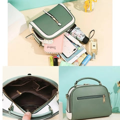 Women Bag Small Square Shoulder Bag Chain Portable Diagonal Bag