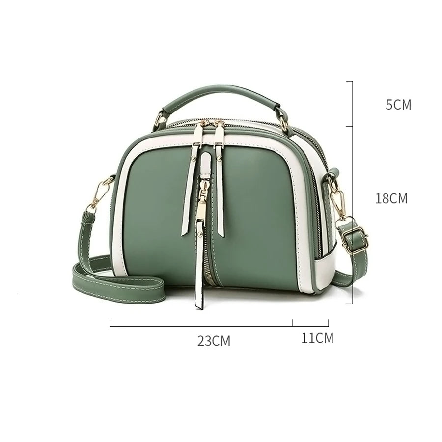 Women Bag Small Square Shoulder Bag Chain Portable Diagonal Bag
