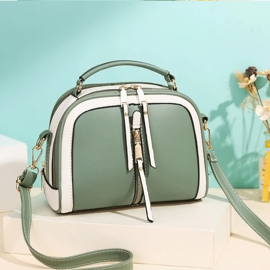 Women Bag Small Square Shoulder Bag Chain Portable Diagonal Bag