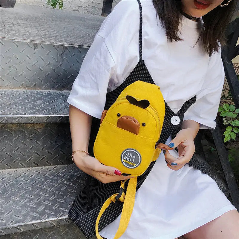Kids Cat Ear Waist Bag Fanny Pack Chest Pocket Money Belt