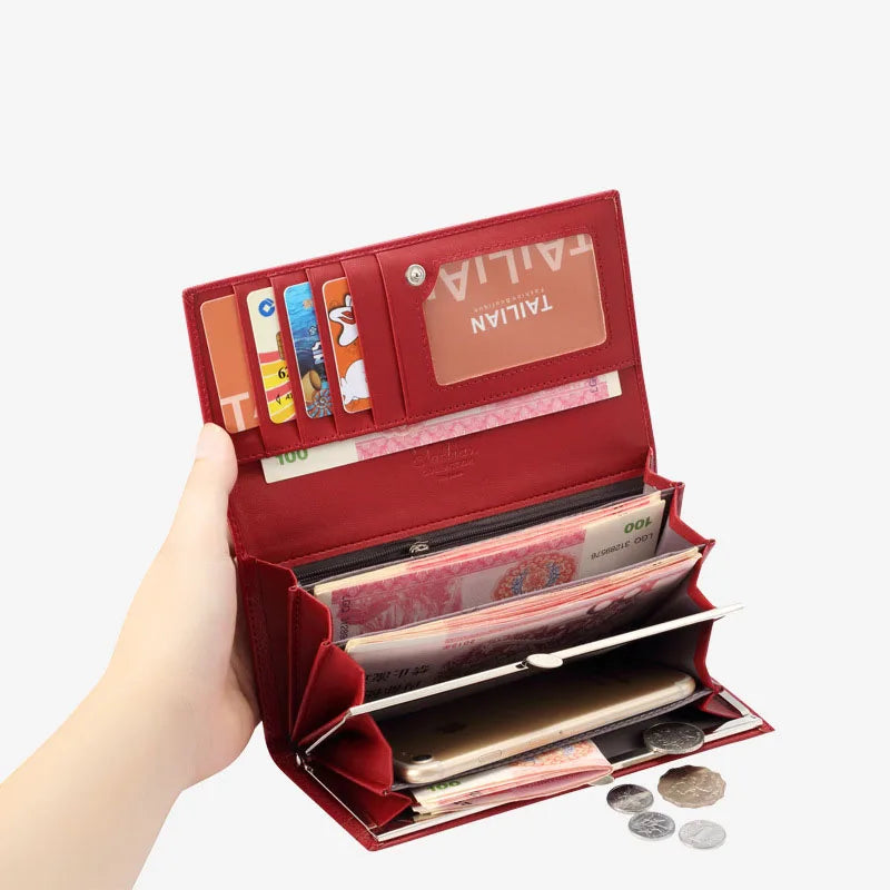 Crocodile Pattern Women's Wallet Clutch Purse