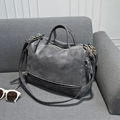 Vintage Women Frosted Messenger Bag