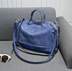 Vintage Women Frosted Messenger Bag